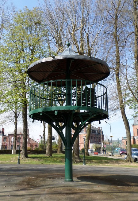 Le kiosque à Avesnes sur Helpe.