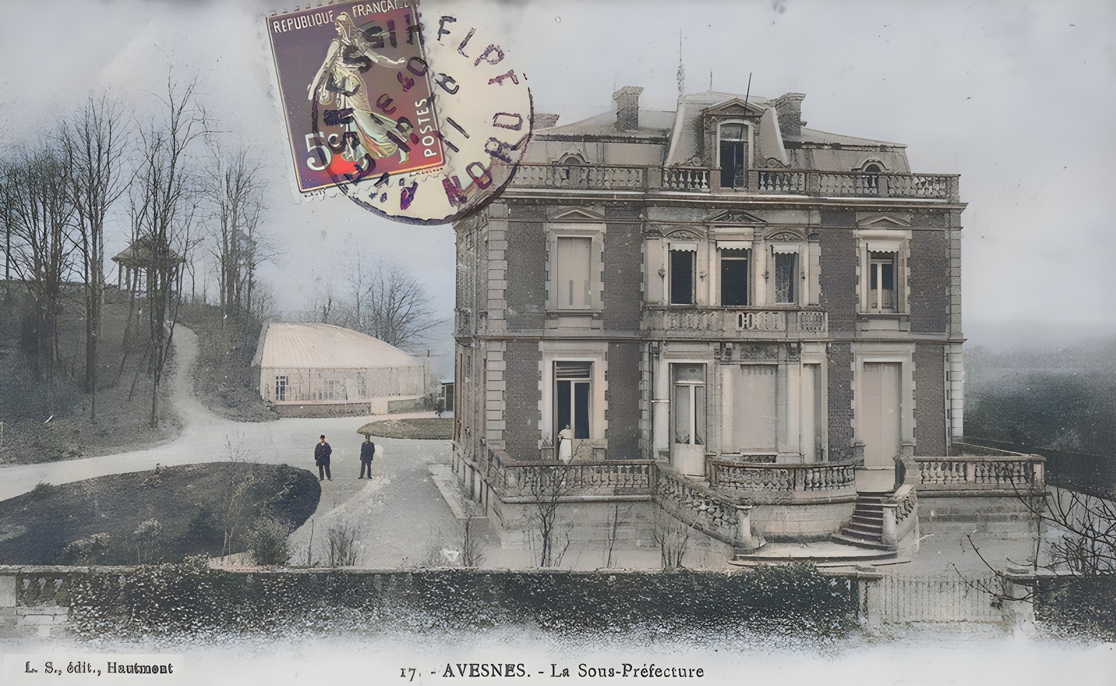 Avesnes sur Helpe : la Sous Préfecture.