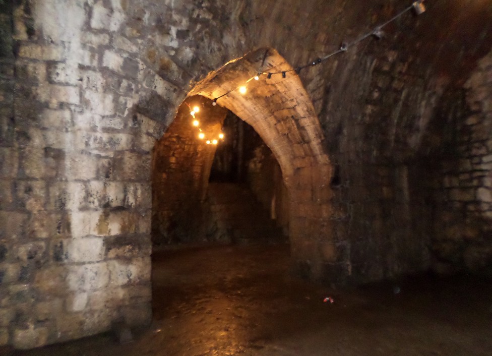 Souterrain du bastion de la Reine à Avesnes sur Helpe