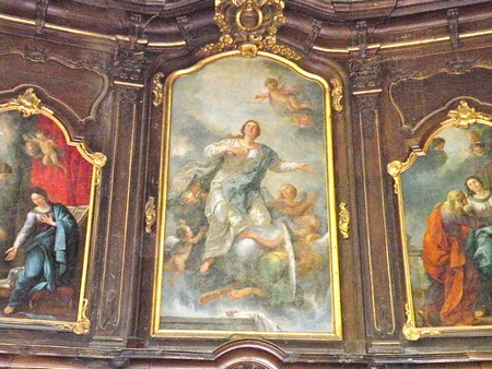 Avesnes sur Helpe : Tryptique de l' assomption
