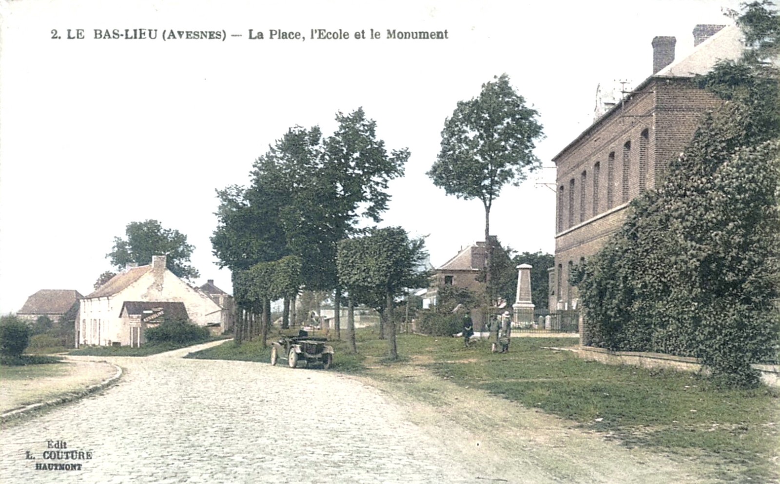 Carte postale de Bas Lieu.