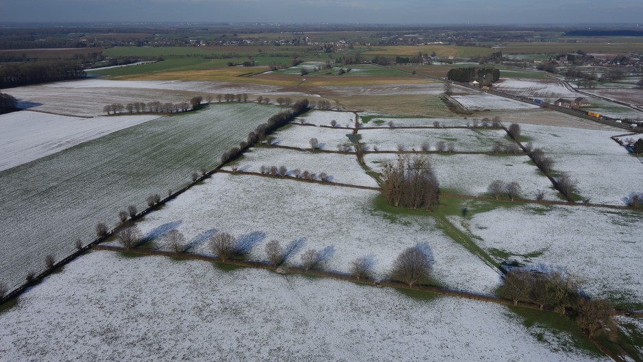 Vue aérienne de Bas Lieu. Photo de Pascal Méresse.