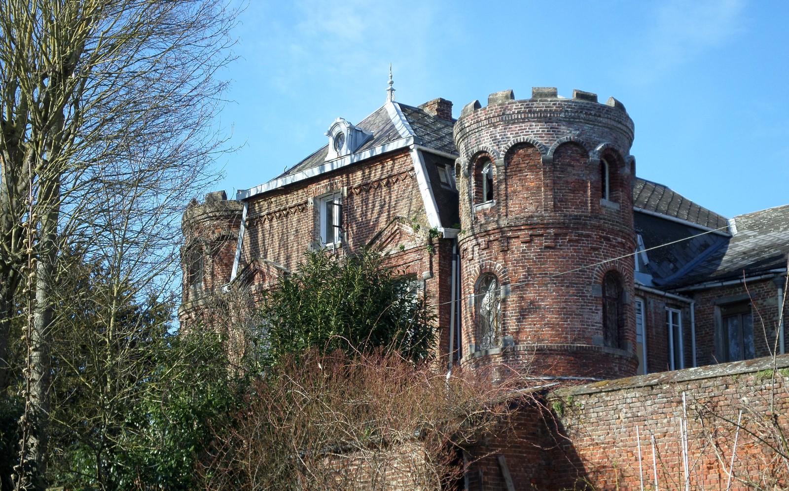 Château Gauthier à Bavay.