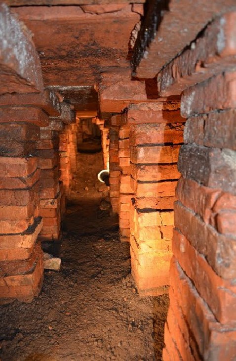 L'hypocauste de Bavay.