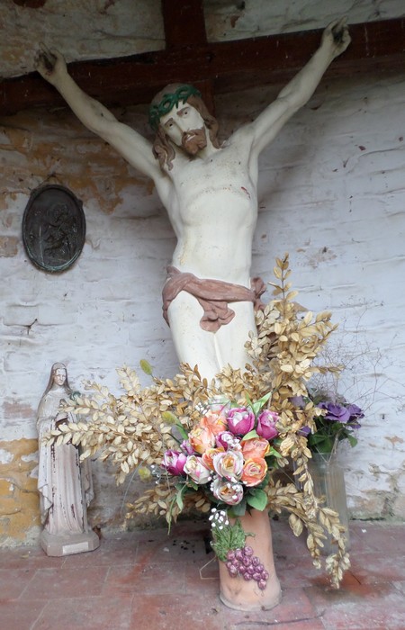 Calvaire de Beaudignies. Christ.