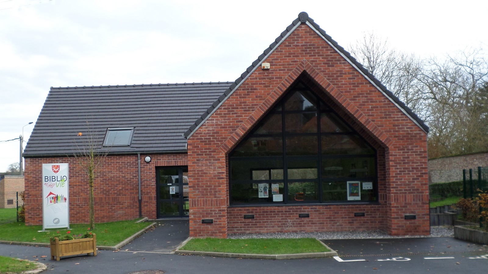 La bibliothèque "Bibliovie" de Beaudignies