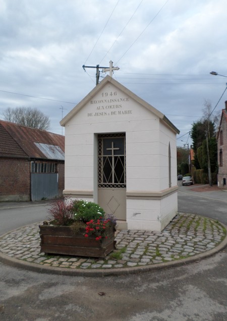 Beaudignies, chapelle coeurs de Jésus de Marie