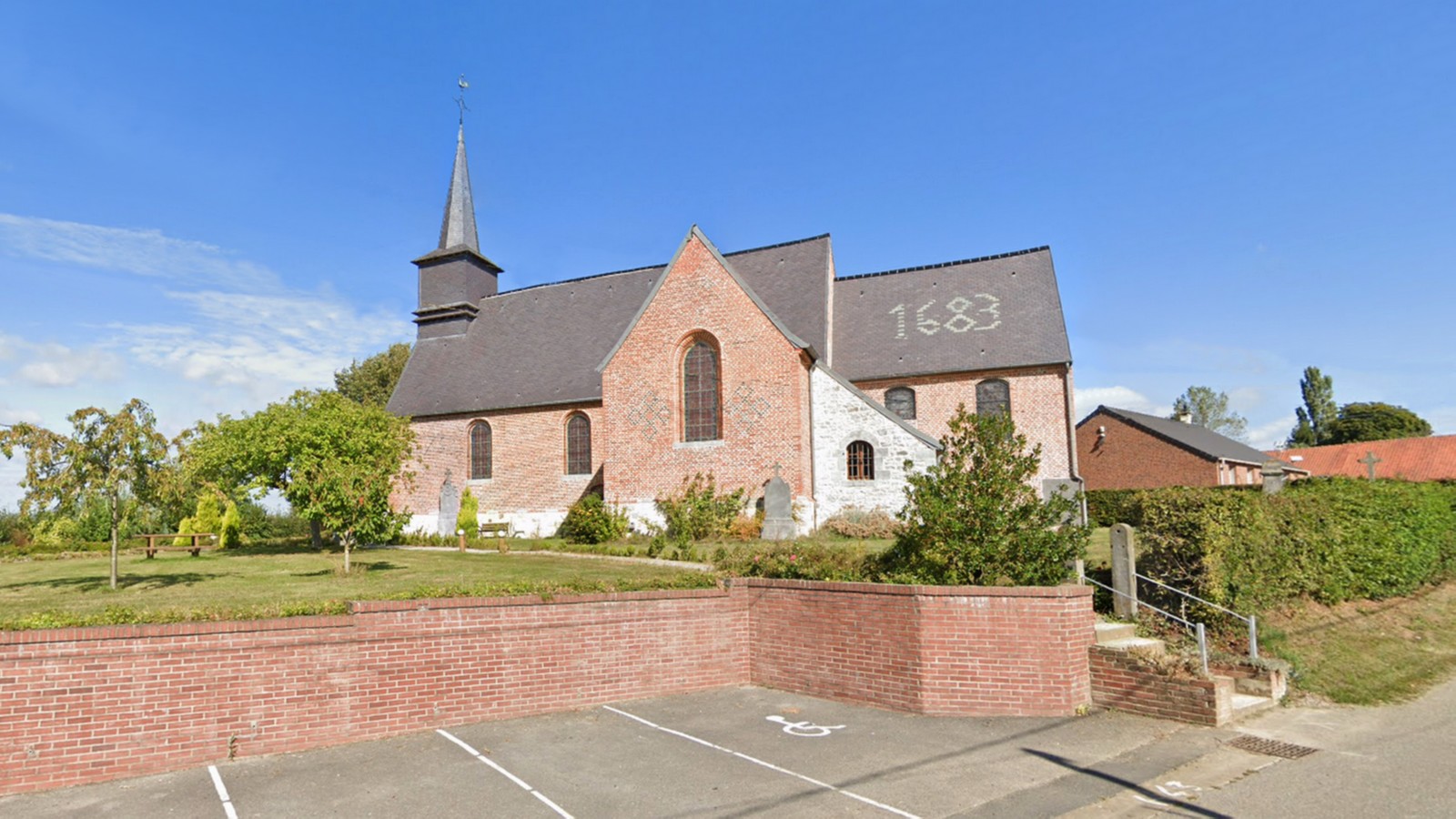 Beaurepaire sur Sambre, l'église.