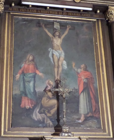 Eglise de Beaurieux, tableau.