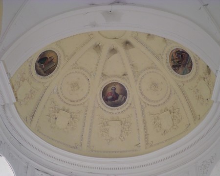 Eglise de Bellignies, voûte.