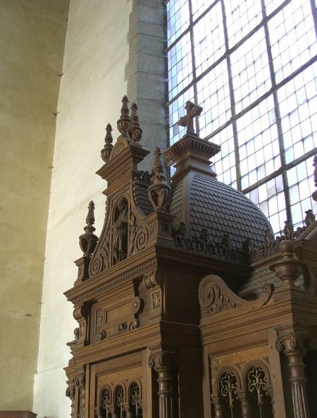 Berlaimont, détail du confessionnal