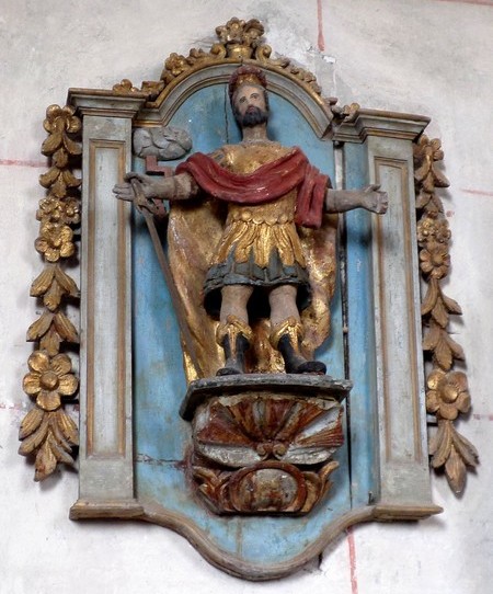 Eglise de Bersillies, statue