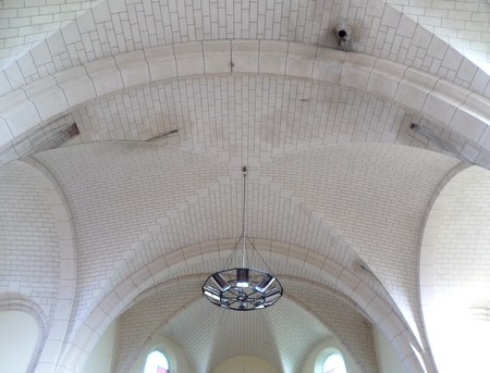 Eglise de Bettignies, la voûte.