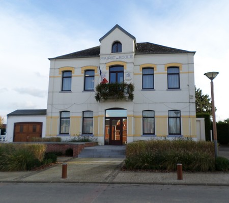 Bettignies, mairie-école