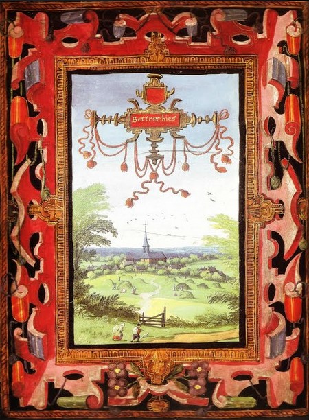 Bettrechies sur les albums de Croÿ.