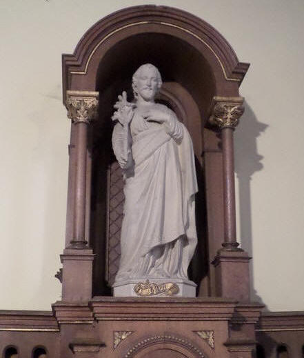 Eglise Saint-Martin de Beugnies, st Joseph.
