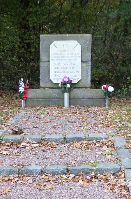 Monument aux mots de Beugnies