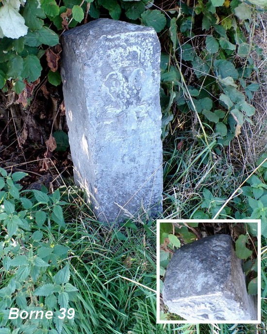 Frontière franco-belge, borne N° 39