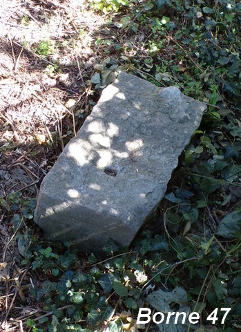 Frontière franco-belge, borne N° 47