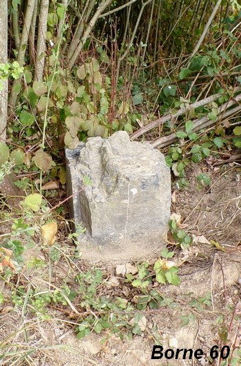 Frontière franco-belge, borne N° 60