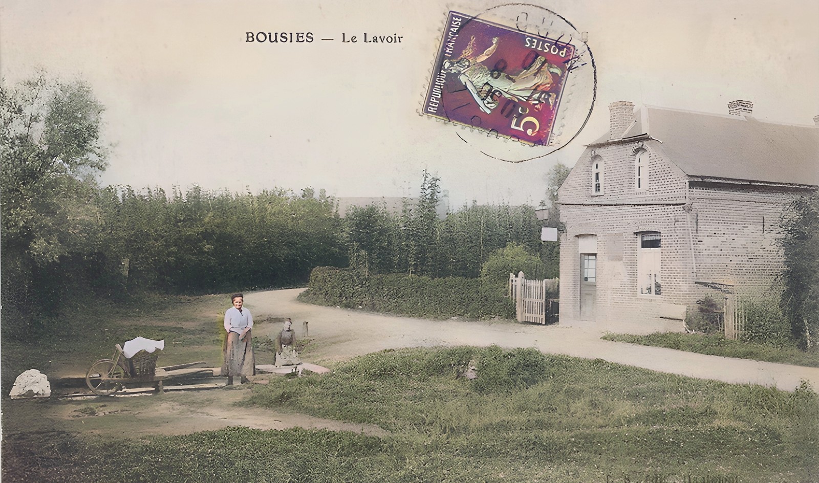 Bousies, ancien lavoir