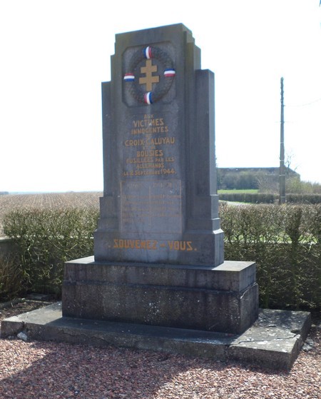Mémorial à Bousies.