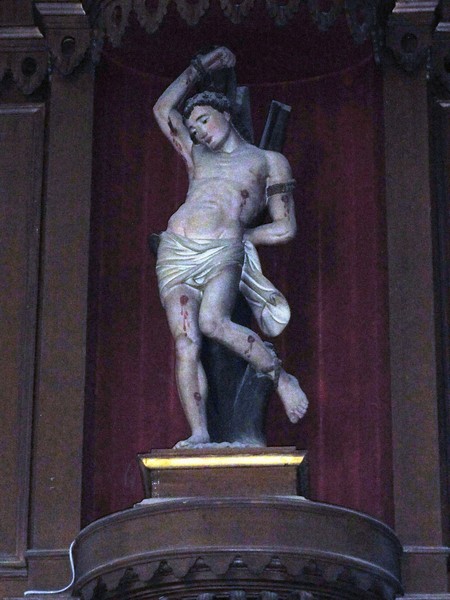 Eglise de Bousies, st Sébastien.
