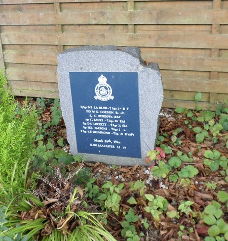 Bousignies sur Roc: mémorial RAF