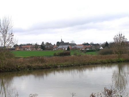 Le village de Boussières sur Sambre