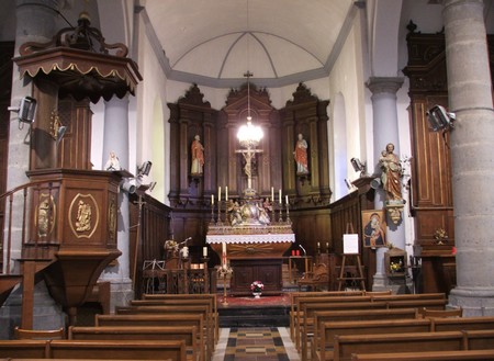 Eglise de Bry, le choeur