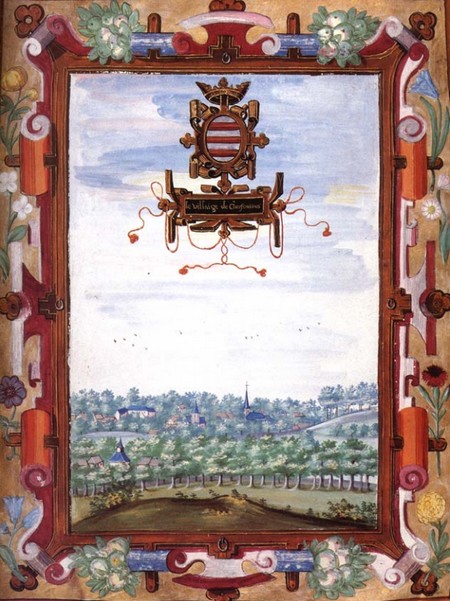 Cerfontaine : illustration de l'album de Croÿ