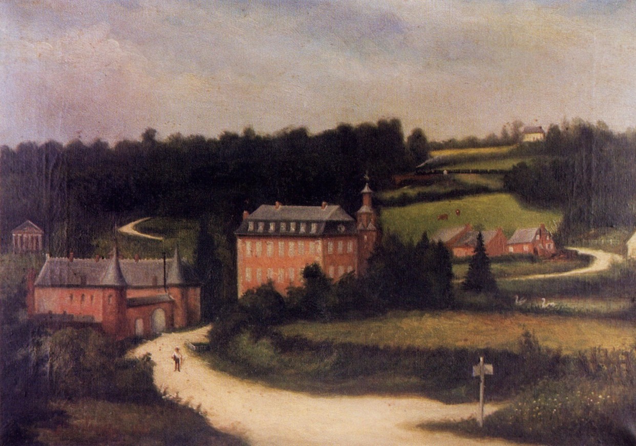 Toile du château du Pont de Sains à Féron