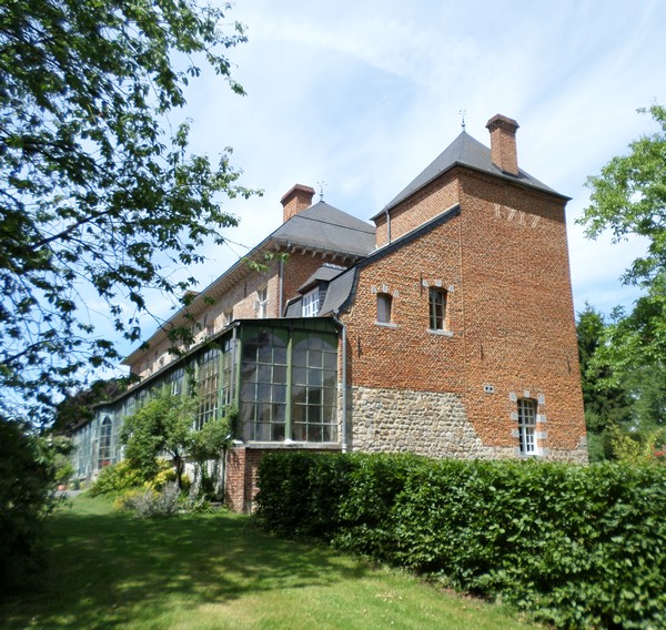 Le château d'Obies. Aile Est.