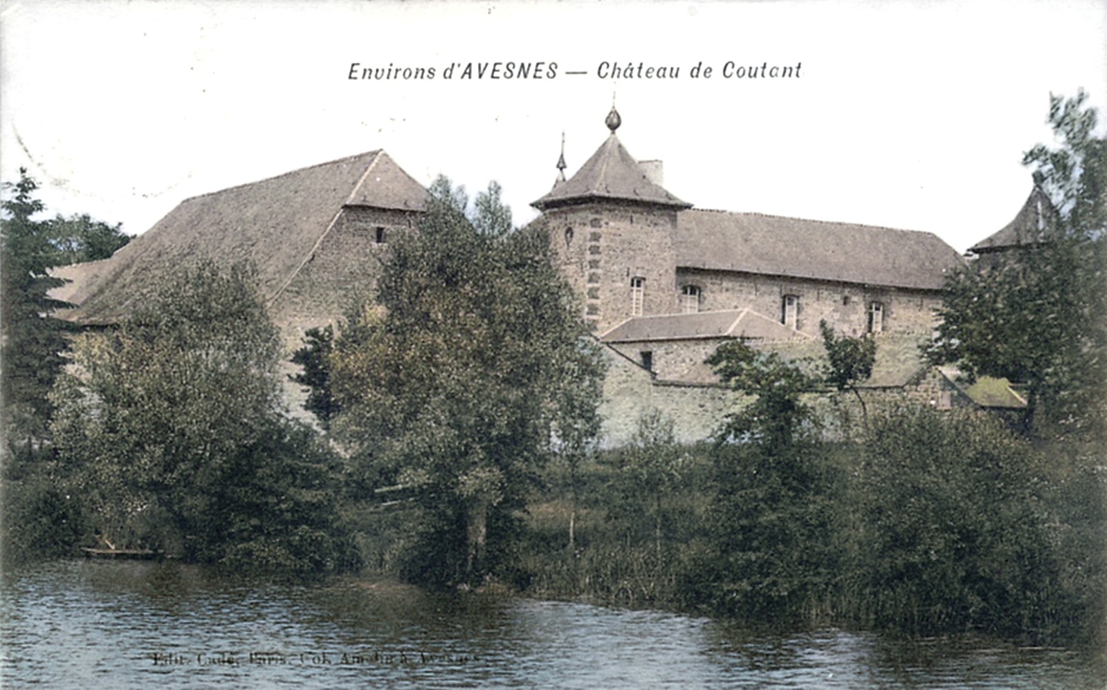 Le Château de Coutant à Saint Hilaire sur Helpe.