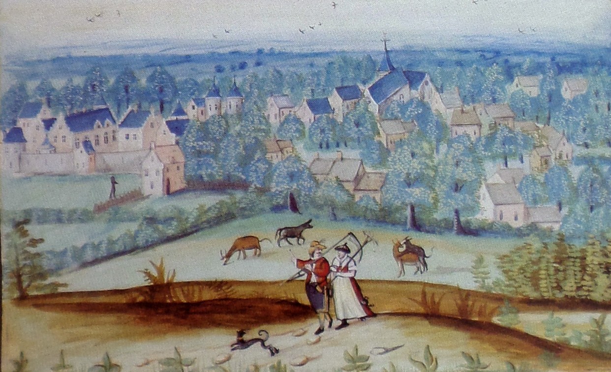 Le château de Trélon sur les albums de Croÿ