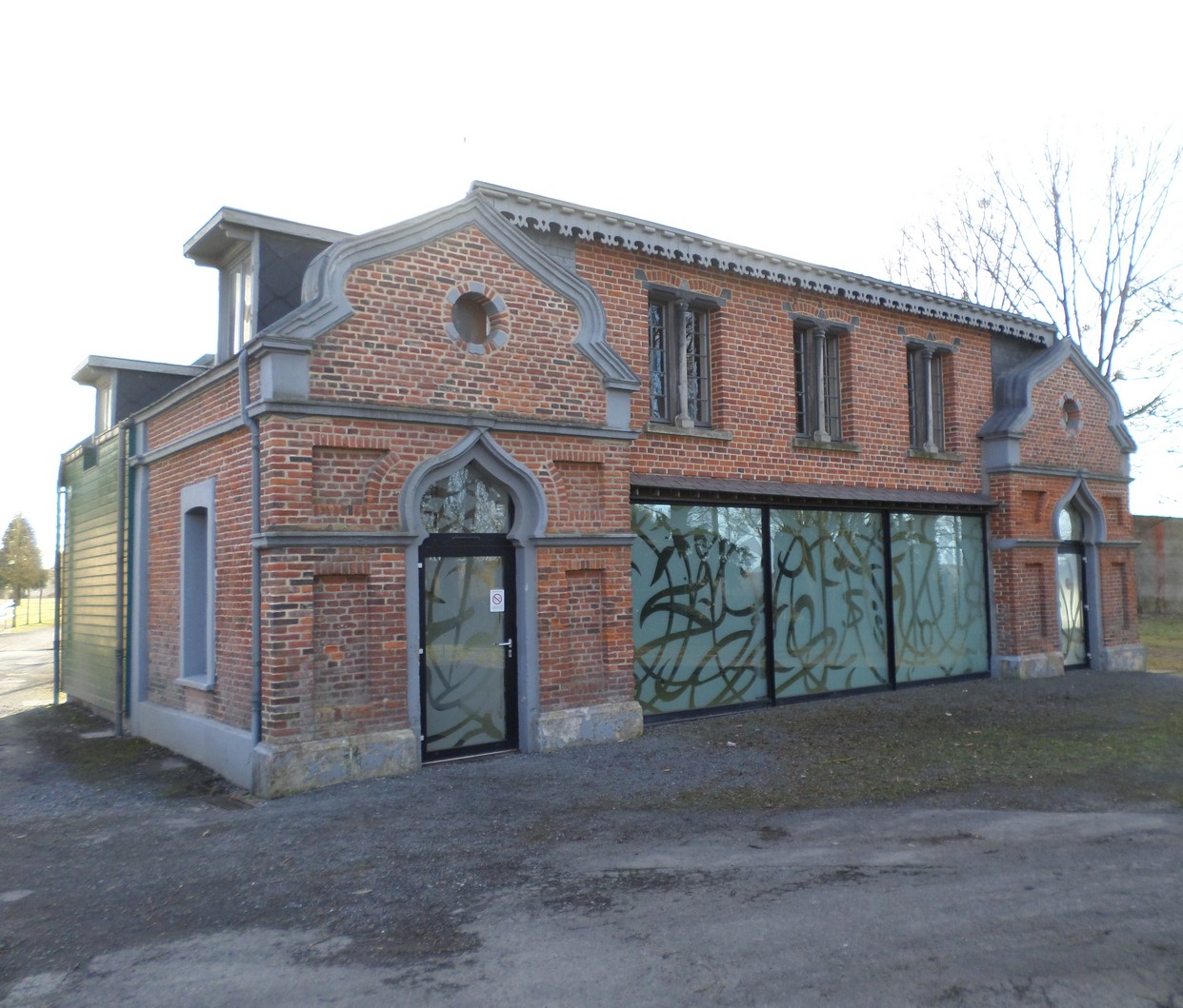 Le Château de La Huda à Trélon. Le Palais des Vents