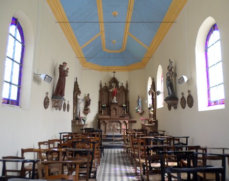 Eglise de Choisies, la nef
