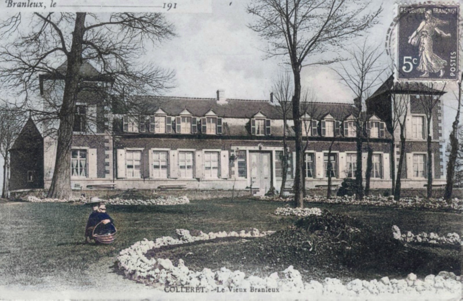 Le château de Branleux à Colleret.