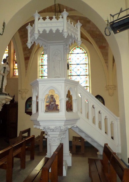 Eglise de Colleret, la chaire