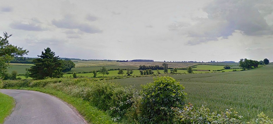 Colleret, la campagne environnante.