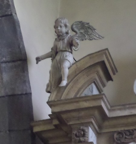 Eglise de Cousolre, angelot.