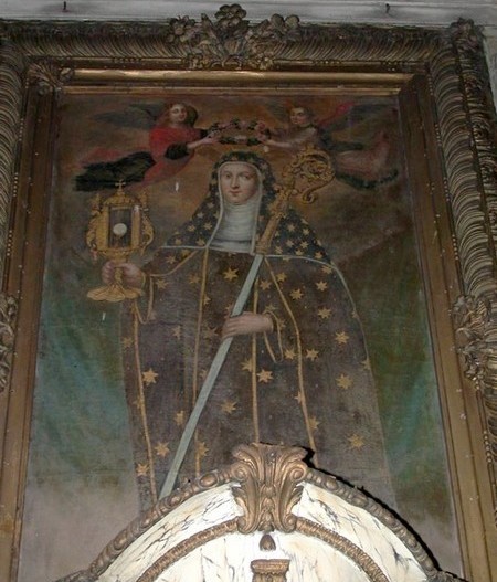 Église Saint-Martin de Cousolre, Sainte Aldegonde
