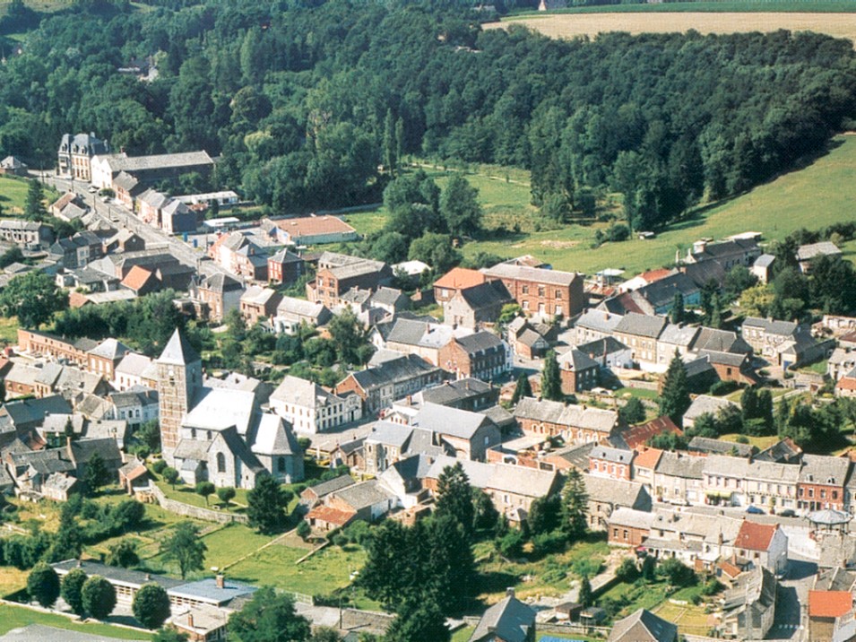 Vue aérienne de Cousolre