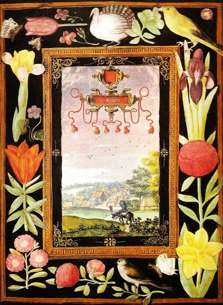 Croix-Caluyau sur les albums de Croÿ
