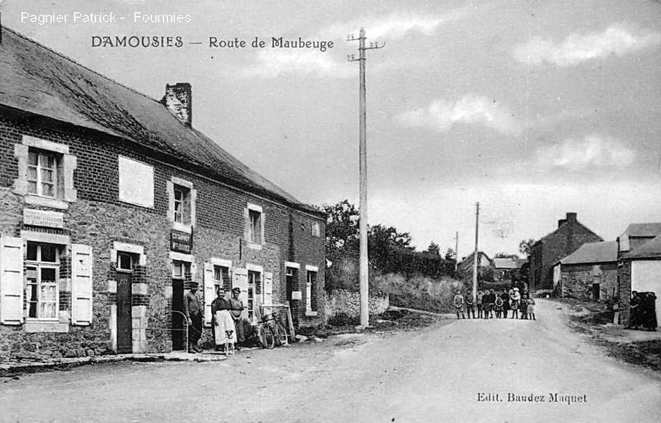 Damousies, carte postale ancienne