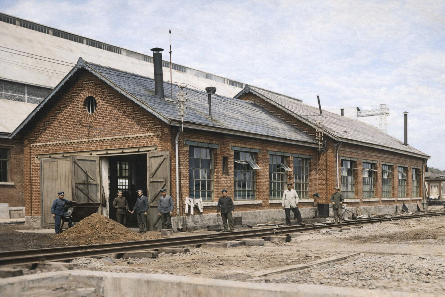 Le dirigeable à Maubeuge