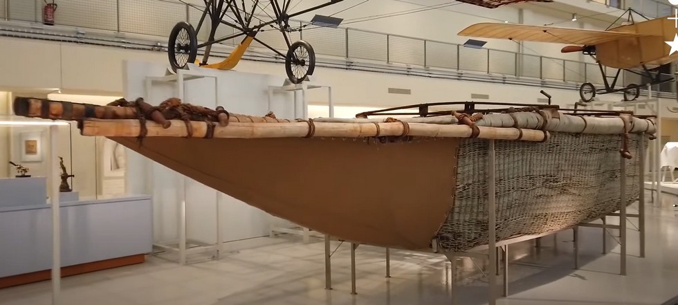 Le dirigeable à Maubeuge, le Dupuy de Lôme.