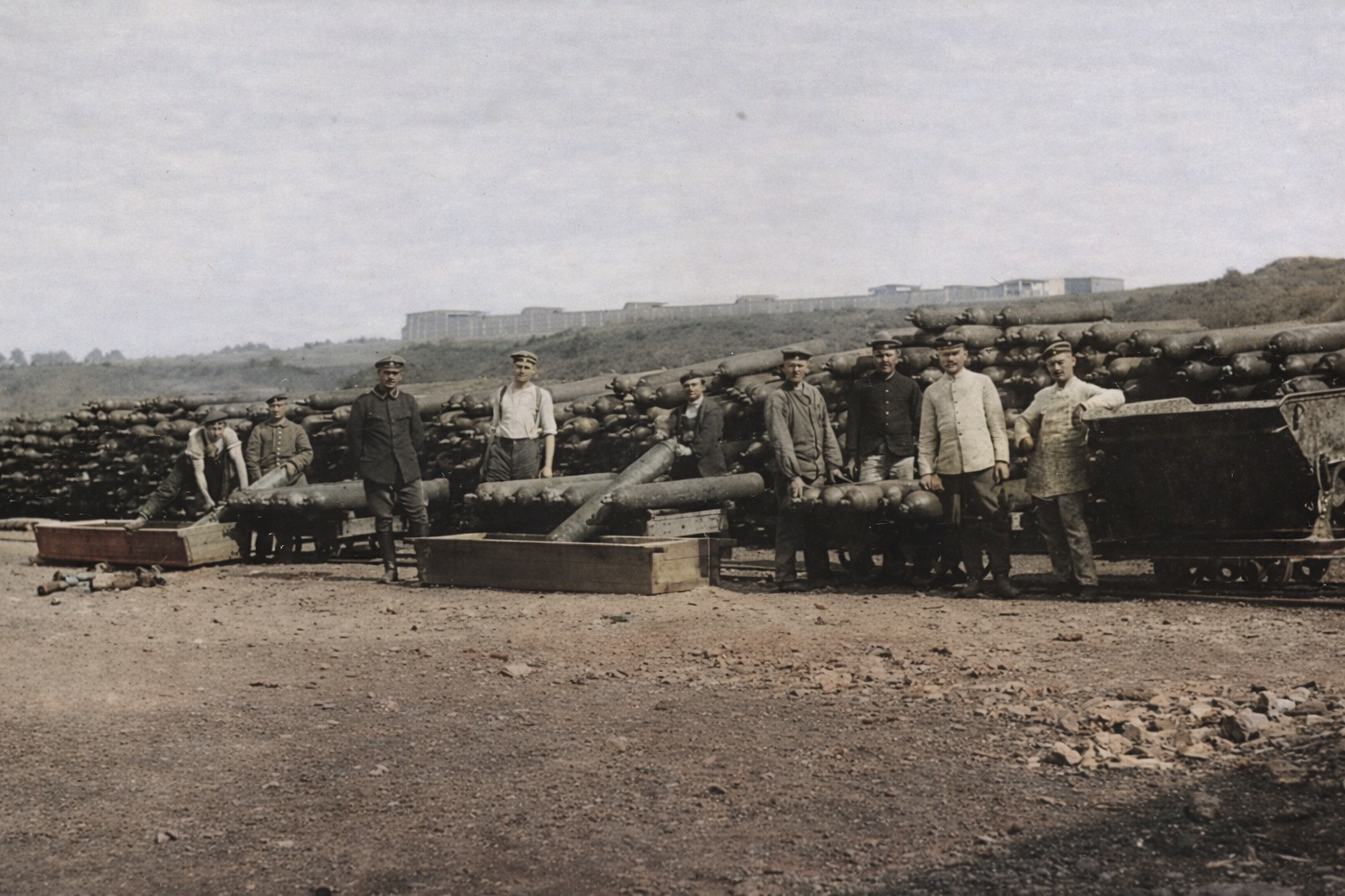 Le dirigeable à Maubeuge