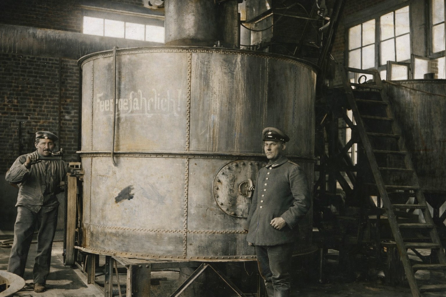 Le dirigeable à Maubeuge