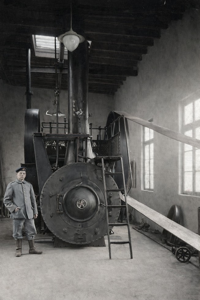 Le dirigeable à Maubeuge